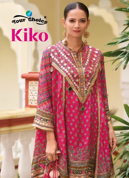 Kikoby Your Choice Heavy Chinon Wholesale Kurti With Dhoti In India
